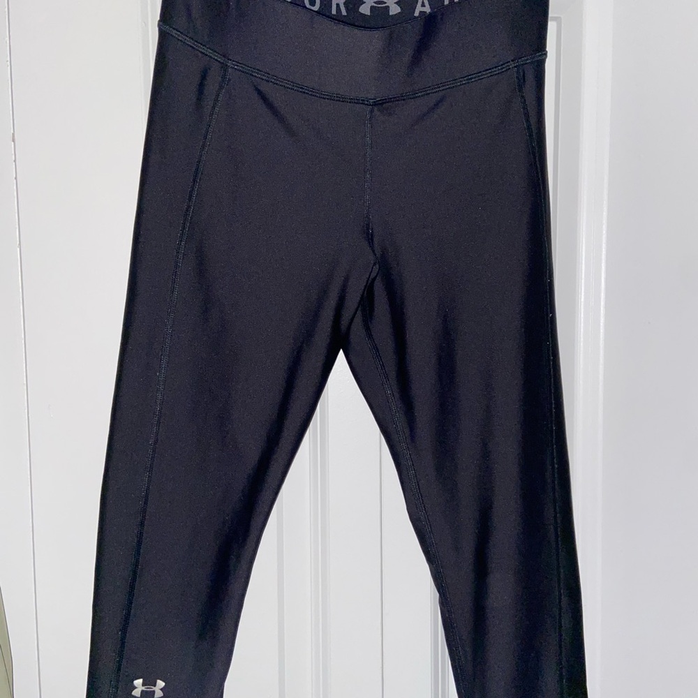 Under Armour Jet Black Athletic Leggings